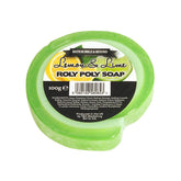 Lemon & Lime Roly Poly Soap Loaves Shower Soaps & Gels Foxyavenue UK